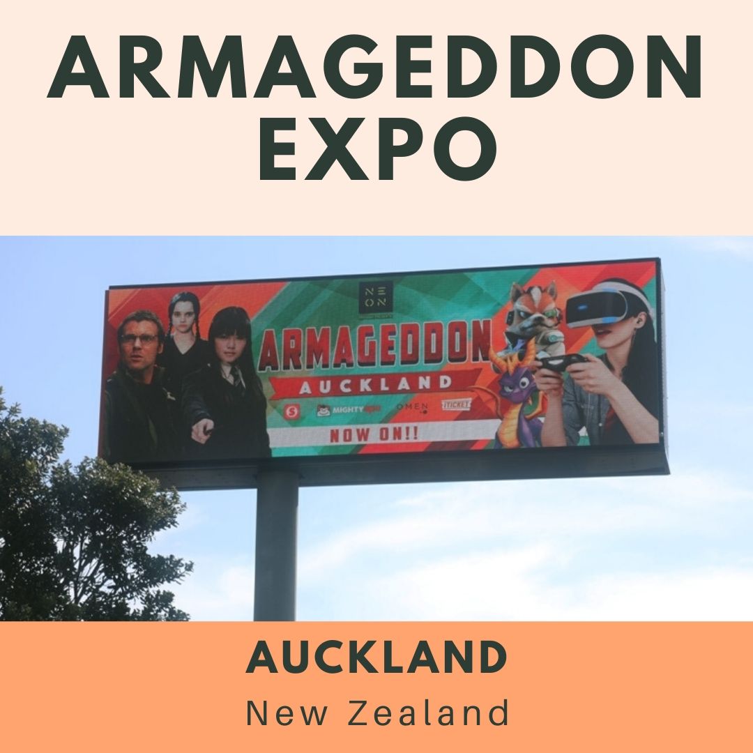 Armageddon Expo 2022 - Auckland Winter, New Zealand | Eventlas