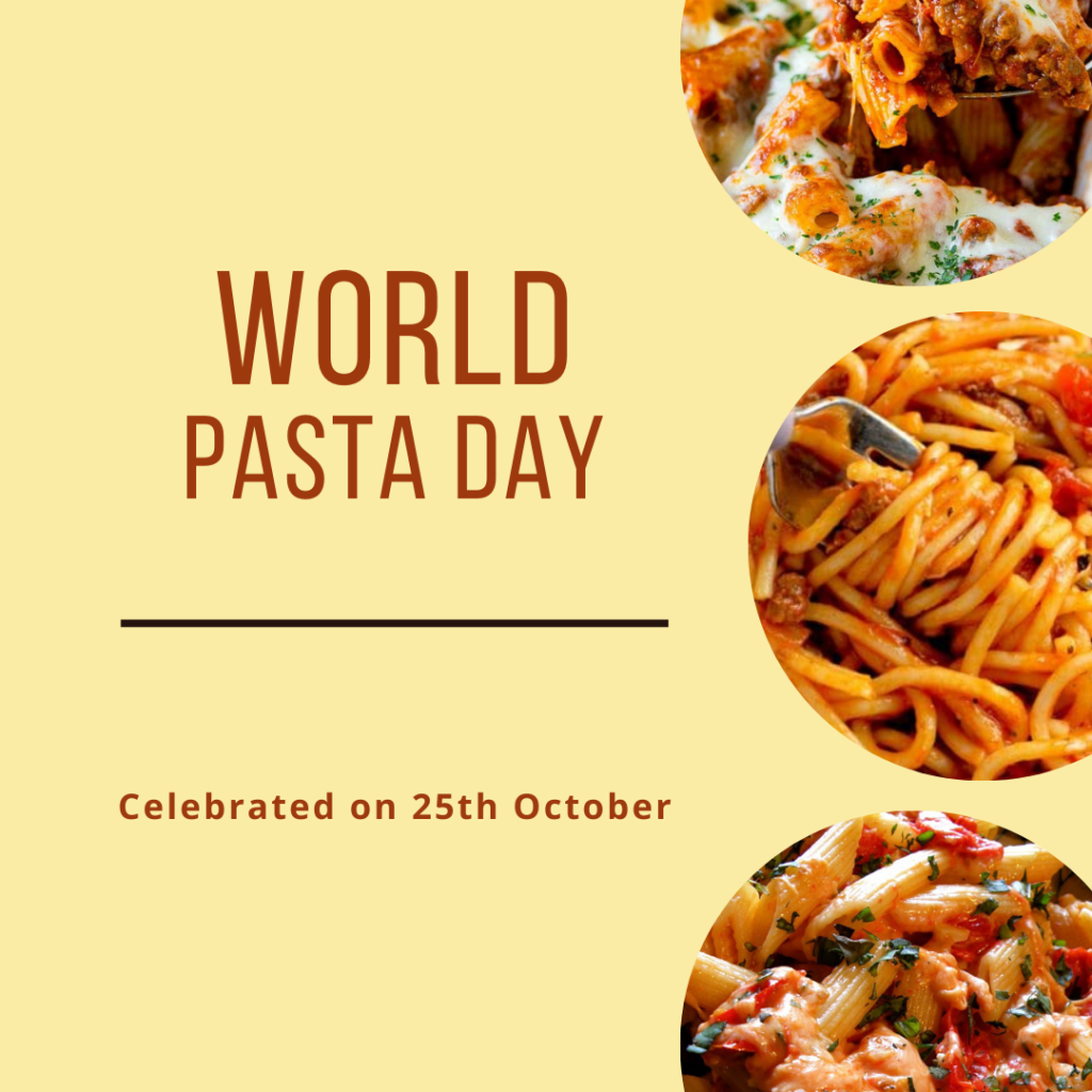 World Pasta Day Uk 2024 Schedule Pammy Christiana