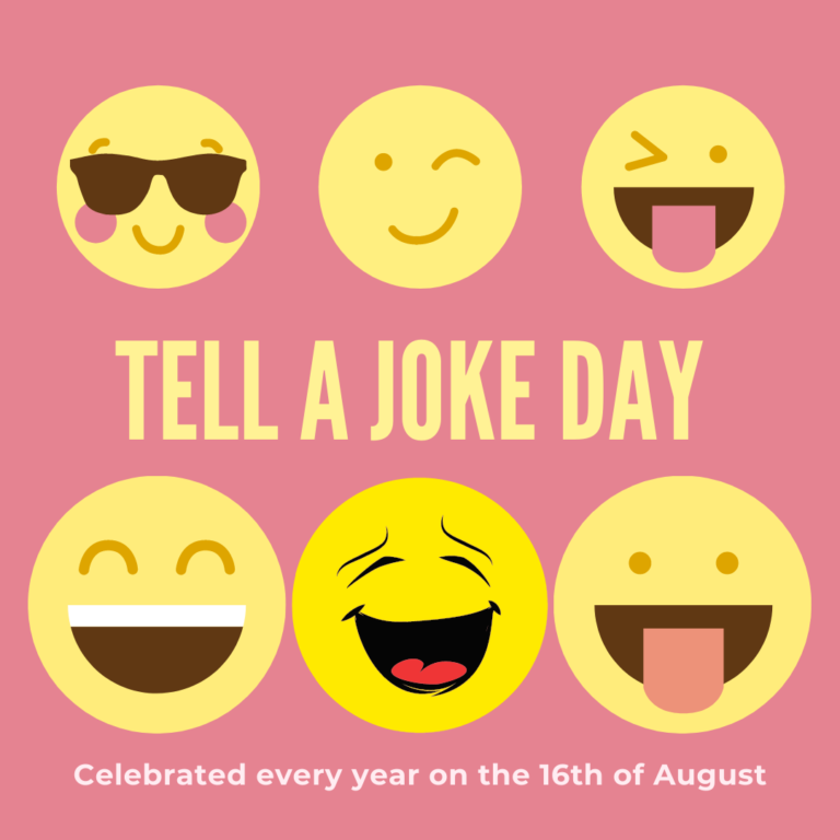 Tell A Joke Day 2023 | Eventlas