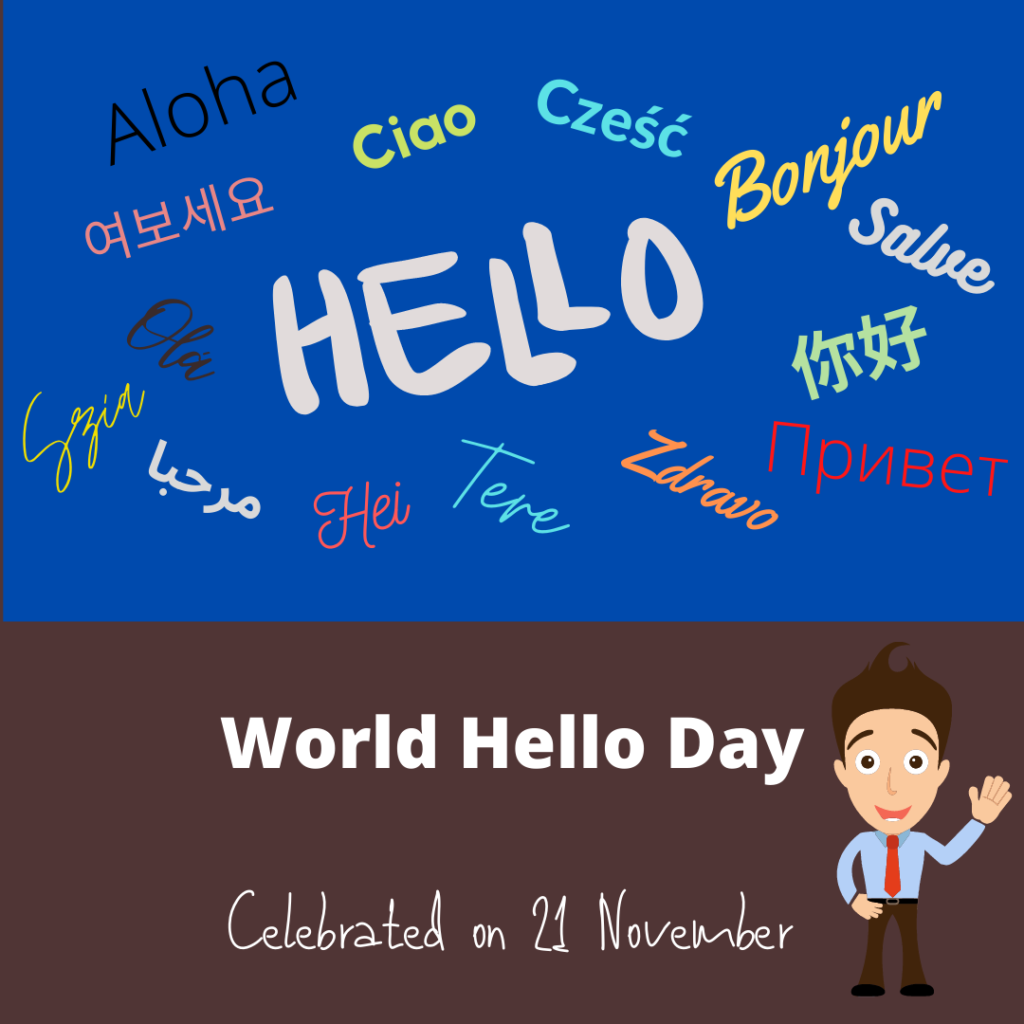 World Hello Day 2024 Eventlas