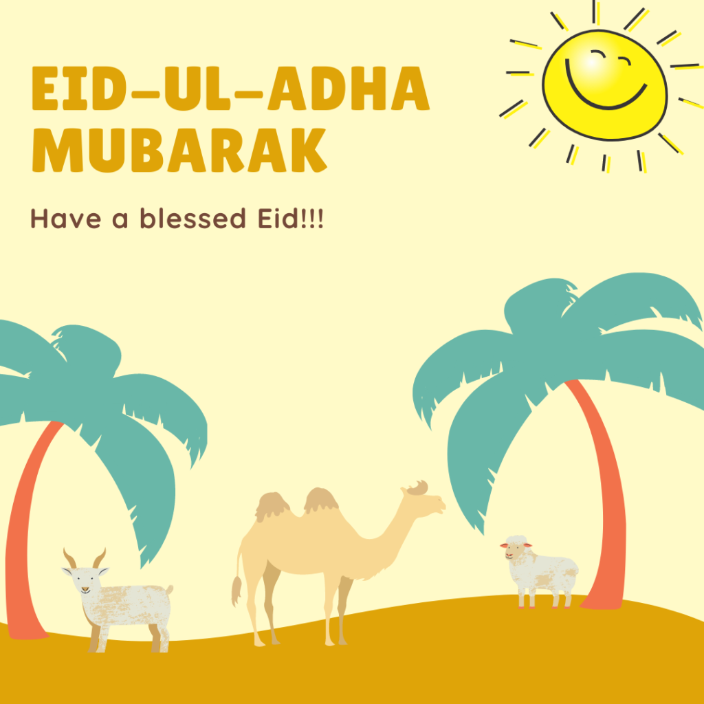 2022 eid al adha Eid Mubarak