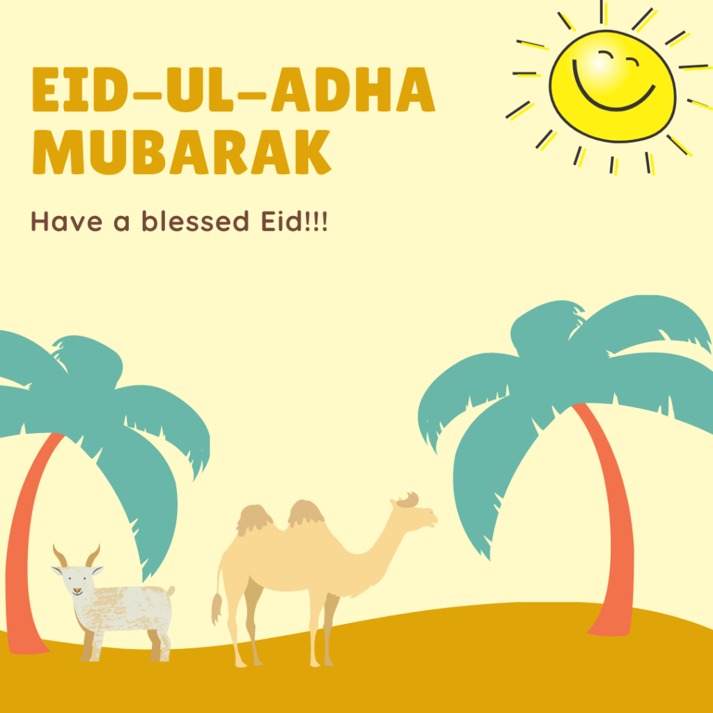 Eid-ul-Adha Mubarak!