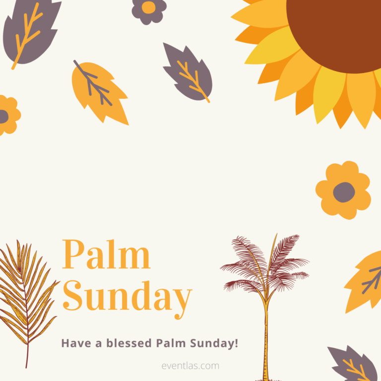 Palm Sunday 2024 Eventlas