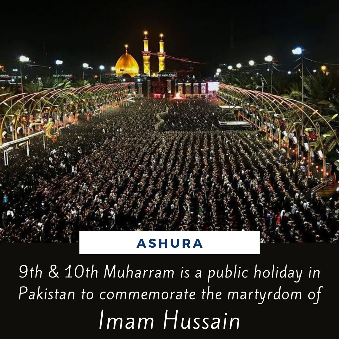 9th 10th Muharram Ashura 21 Date In Pakistan Eventlas