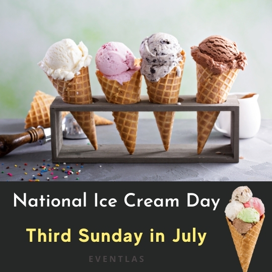 National Ice Cream Day 2021 Usa Eventlas