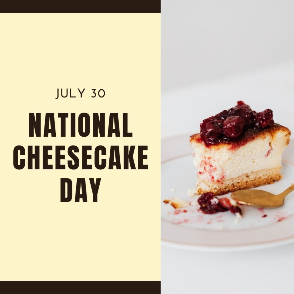 National Cherry Cheesecake Day 2024 Abbye Elspeth