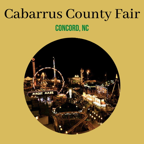 Cabarrus County Fair 2024 Concord, NC Eventlas