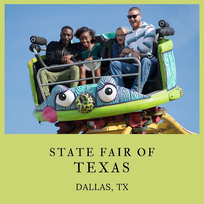 Dates Texas State Fair 2025 Dacie Dorothy