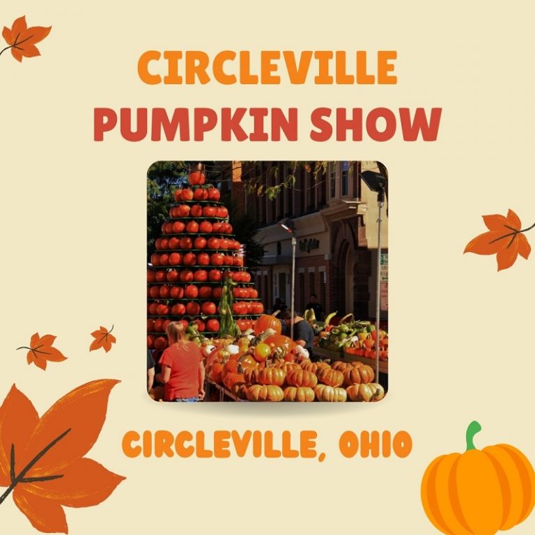 Circleville Ohio Pumpkin Show 2024 Calendar Renie Marigold