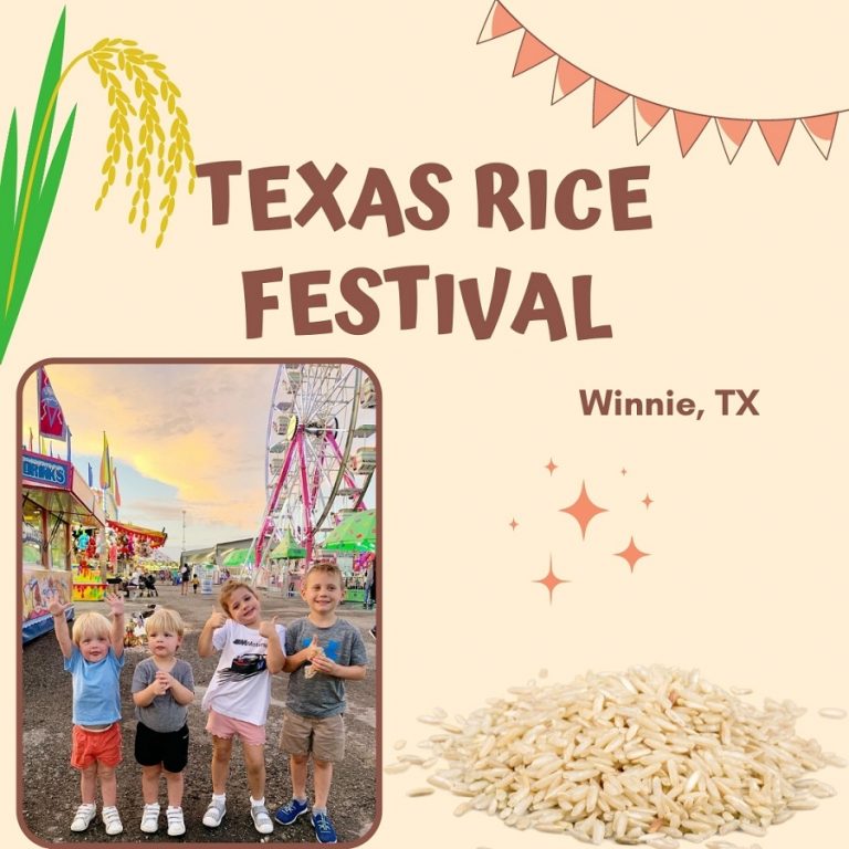 Texas Rice Festival 2023 Winnie, TX Eventlas