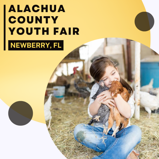Alachua County Youth Fair and Livestock Show in Newberry, Florida