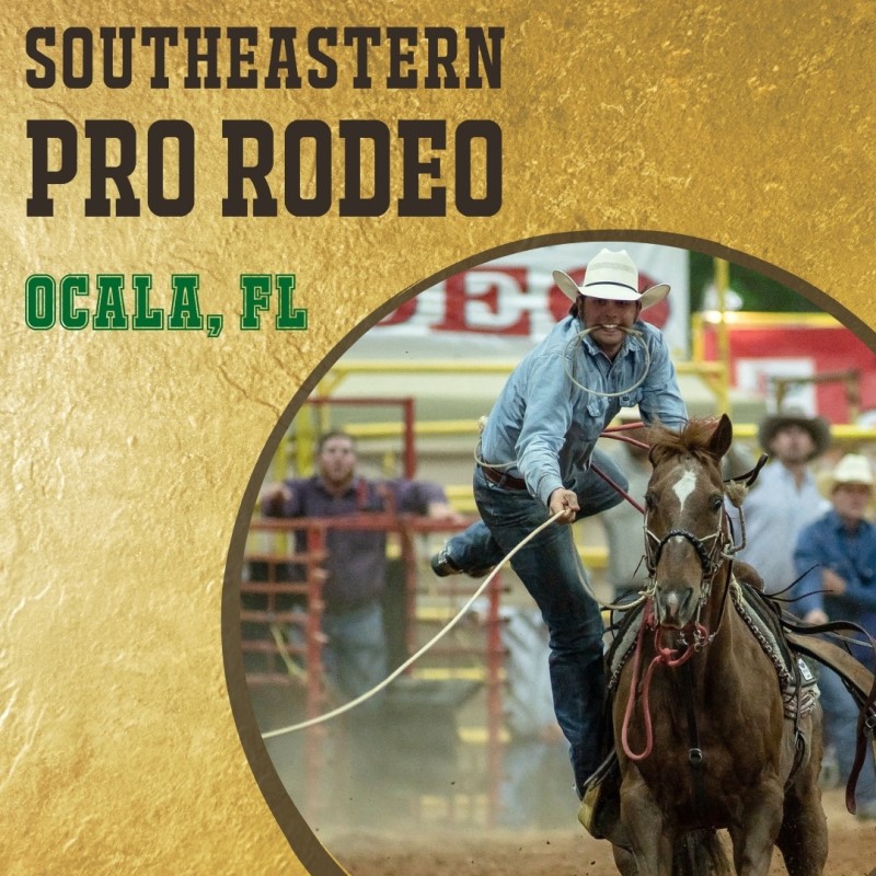 Southeastern Pro Rodeo in Ocala, Florida
