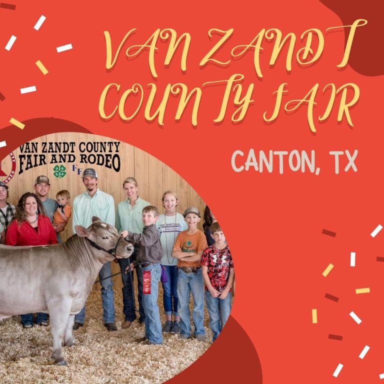 Van Zandt County Fair 2024 Canton, TX Eventlas