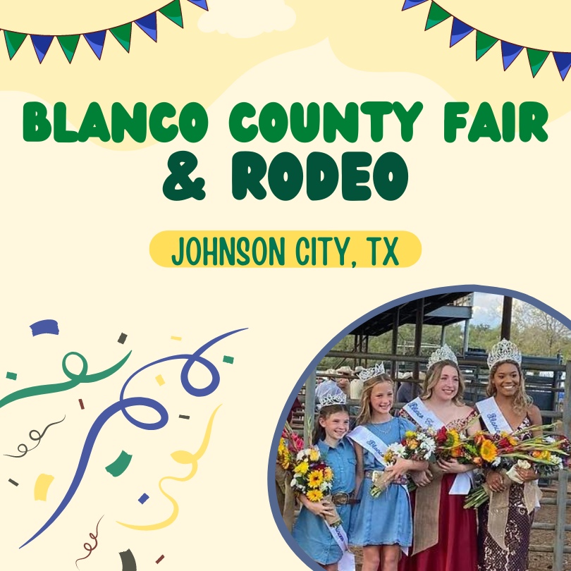 Blanco County Fair and Rodeo in Johnson City, Texas
