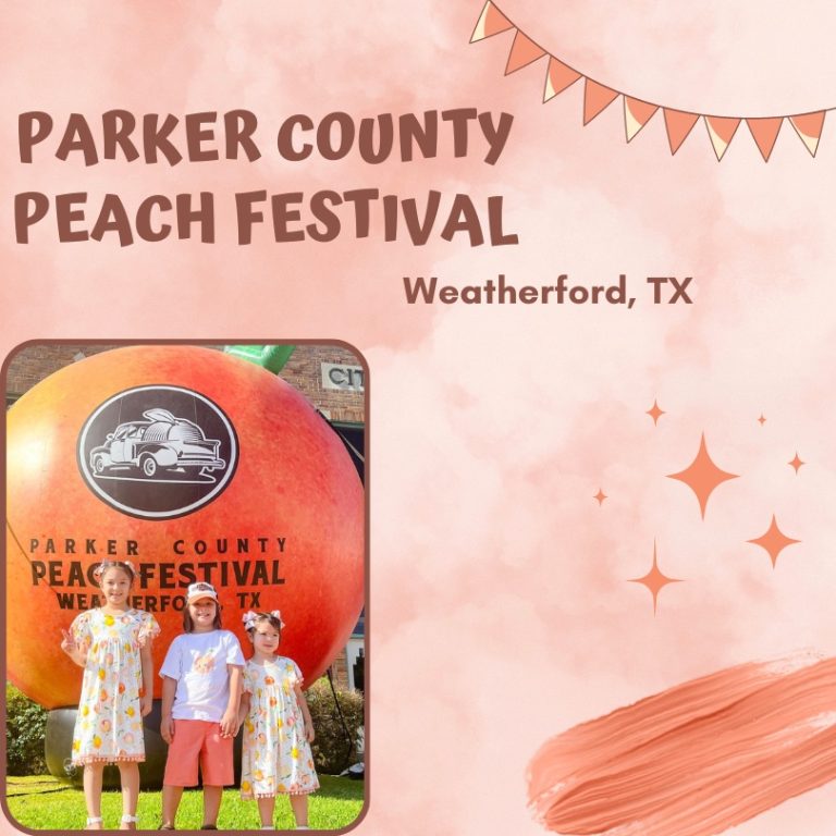 Parker County Peach Festival 2024 Weatherford, TX Eventlas