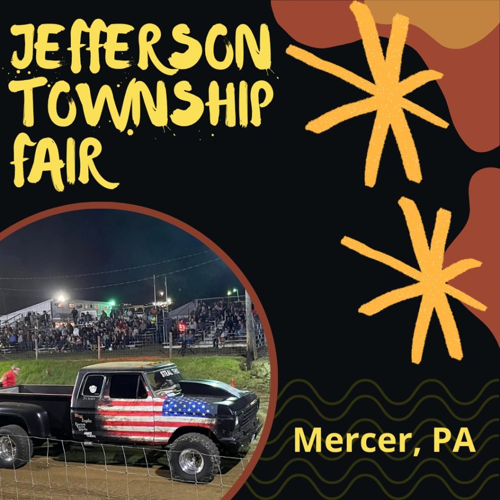 Jefferson Township Fair 2025 Mercer, PA Eventlas