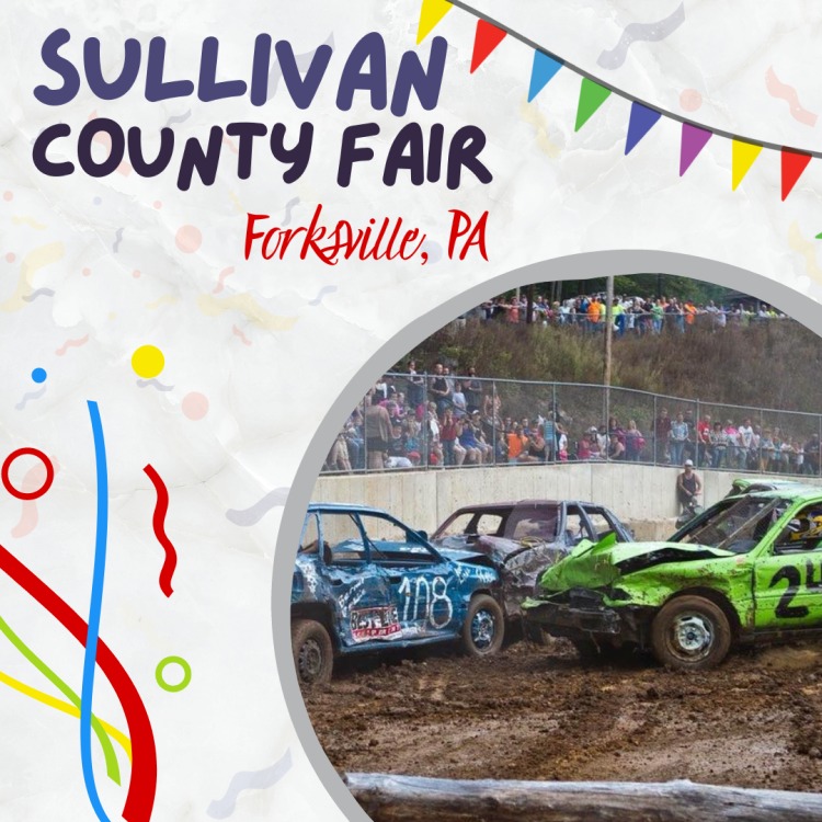 Sullivan County Fair in Forksville, Pennsylvania