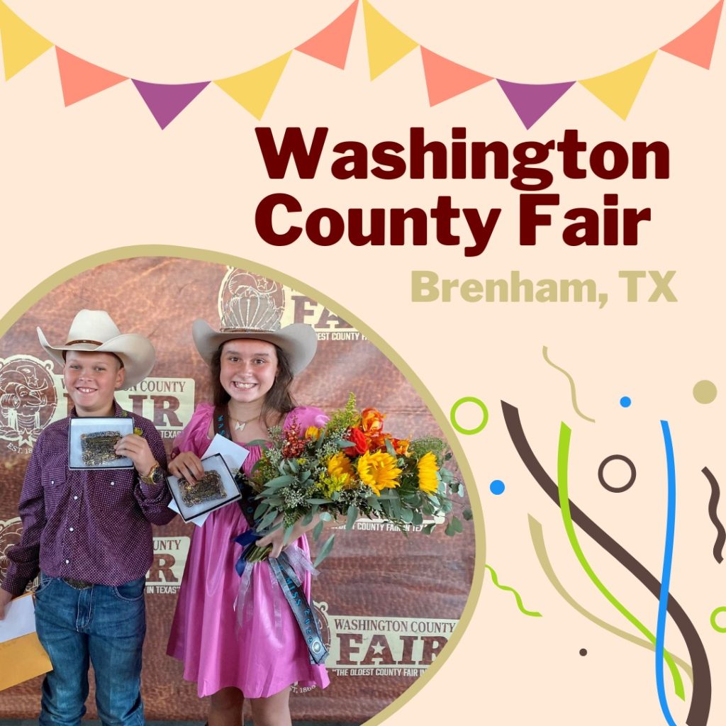 Washington County Fair in Brenham, Texas