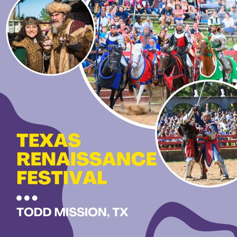 Texas Renaissance Festival 2024 Todd Mission, TX Eventlas