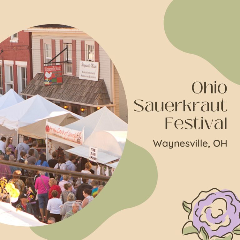 Ohio Sauerkraut Festival 2024 Waynesville, OH Eventlas