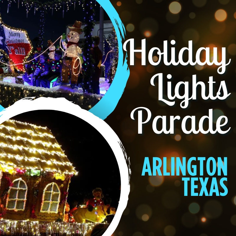 Holiday Lights Parade in Arlington, Texas