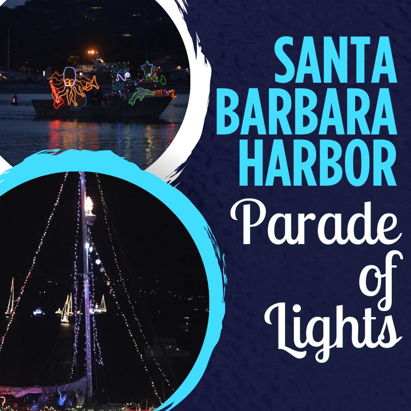 Santa Barbara Harbor Parade of Lights