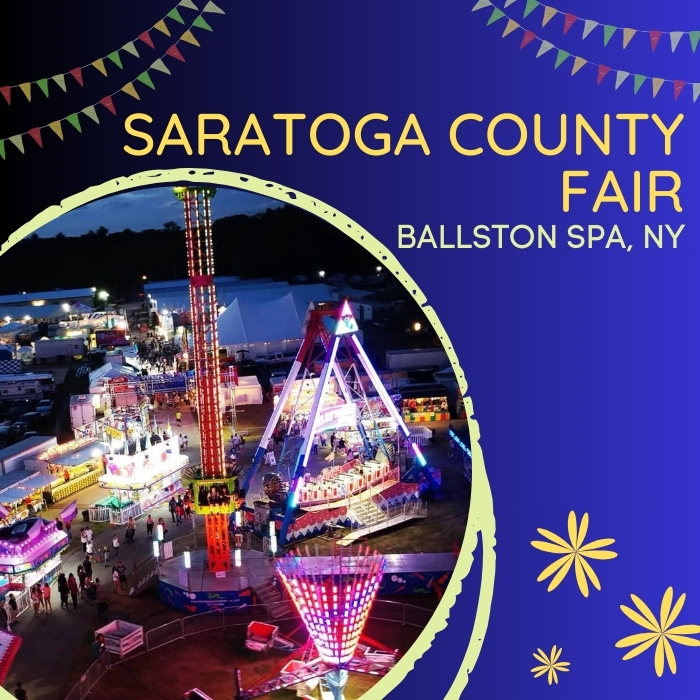 Saratoga County Fair in Ballston Spa, NY